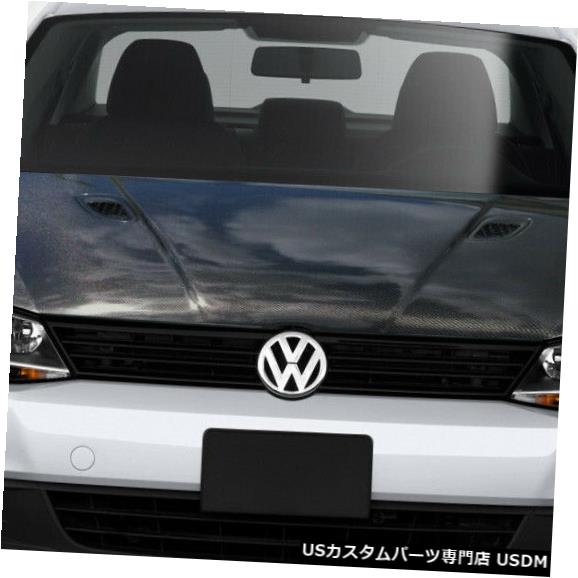 ボンネット 11-14フォルクスワーゲンジェッタRV-Sカーボンファイバークリエーションボディキット-フード!!! 108914 11-14 Volkswagen Jetta RV-S Carbon Fiber Creations Body Kit- Hood!!! 108914 【並行輸入品】|カスタムパーツ WORLD倉庫