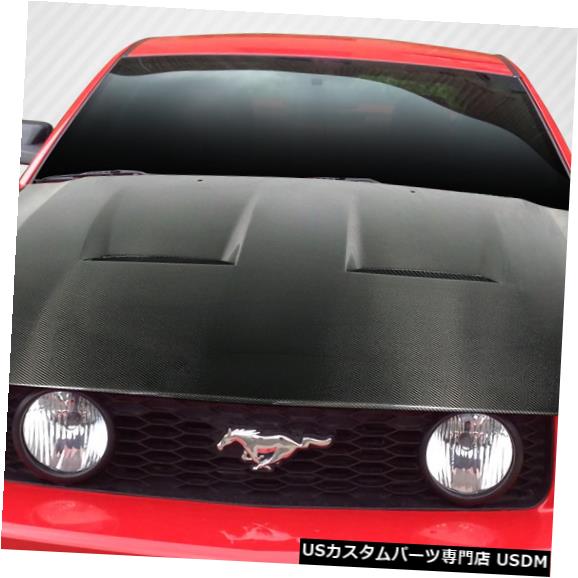 ボンネット 05-09フォードマスタングCVX DriTechカーボンファイバーボディキット-フード!!! 112934 05-09 Ford Mustang CVX DriTech Carbon Fiber Body Kit- Hood!!! 112934 【並行輸入品】
