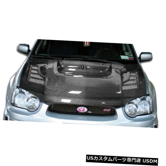 ボンネット 04-05スバルインプレッサC-1カーボンファイバークリエーションズボディキット-フード!!! 103127 04-05 Subaru Impreza C-1 Carbon Fiber Creations Body Kit- Hood!!! 103127 【並行輸入品】