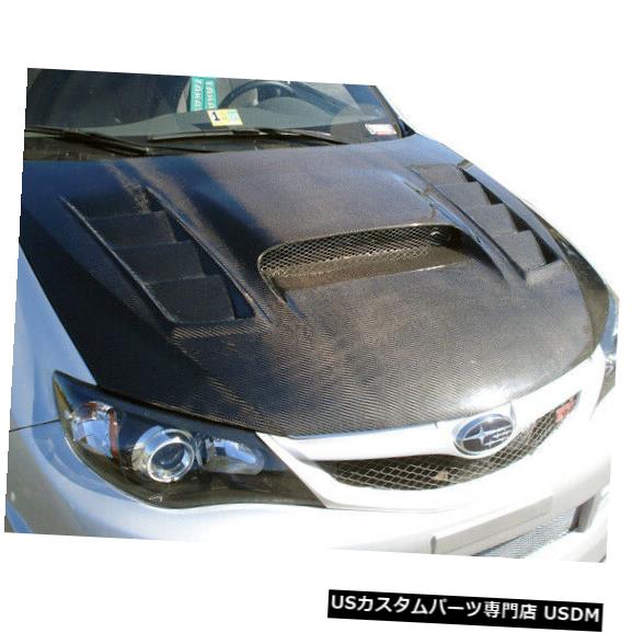 ボンネット 08-14スバルインプレッサGTコンセプトカーボンファイバークリエーションズボディキット-フード!!! 104657 08-14 Subaru Impreza GT Concept Carbon Fiber Creations Body Kit- Hood!!! 104657 【並行輸入品】
