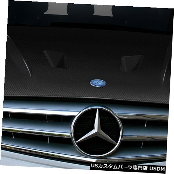 ボンネット 12-14メルセデスCクラスブラックシリーズルックカーボンファイバーボディキット-フード!!! 112323 12-14 Mercedes C Class Black Series Look Carbon Fiber Body Kit- Hood!!! 112323 【並行輸入品】