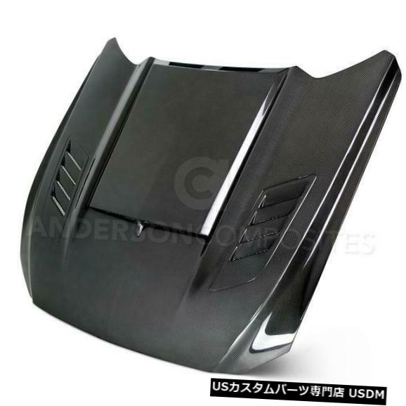 ボンネット 15-17フォードマスタングアンダーソンカーボンファイバーボディキットラムエアフードAC-HD15FDMU-AB -DS 15-17 Ford Mustang Anderson Carbon Fiber Body Kit Ram Air Hood AC-HD15FDMU-AB-DS 【並行輸入品】|カスタムパーツ WORLD倉庫