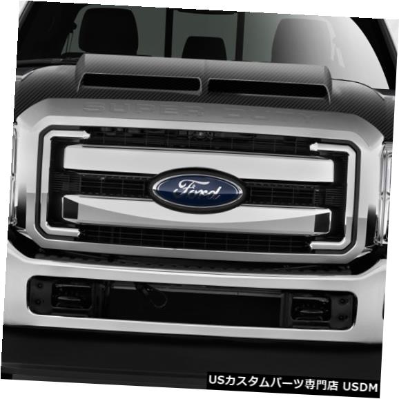 ボンネット 11-15 Ford Super Duty GT500カーボンファイバークリエーションズボディキット-フード!!! 112330 11-15 Ford Super Duty GT500 Carbon Fiber Creations Body Kit- Hood!!! 112330 【並行輸入品】