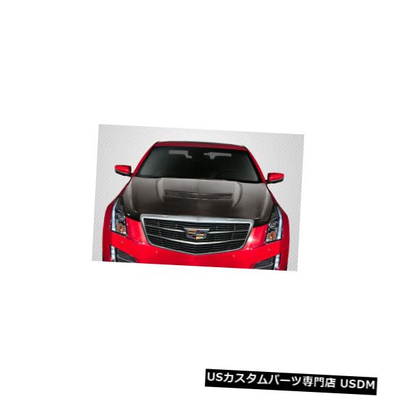 ボンネット 13-19キャデラックATS Vルックカーボンファイバークリエーションズボディキット-フード!!! 115376 13-19 Cadillac ATS V Look Carbon Fiber Creations Body Kit- Hood!!! 115376 【並行輸入品】