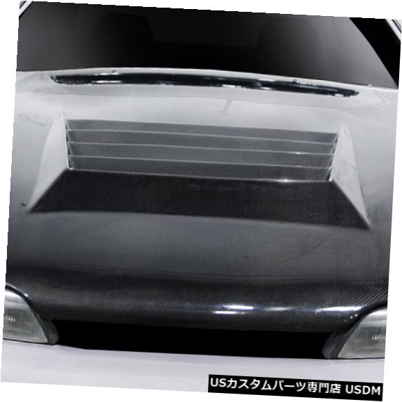 ボンネット 95-96は日産240SX D-Specカーボンファイバークリエーションボディキットに適合-フード!!! 114100 95-96 Fits Nissan 240SX D-Spec Carbon Fiber Creations Body Kit- Hood!!! 114100 【並行輸入品】