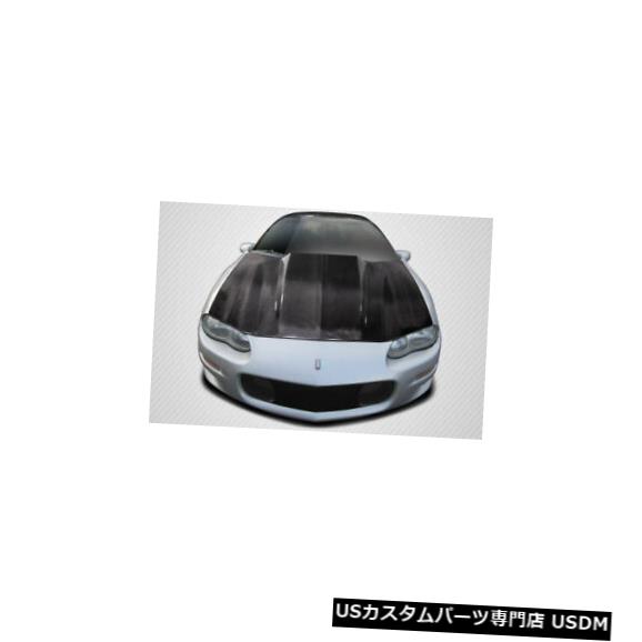 ボンネット 98-02シボレーカマロカウルカーボンファイバークリエーションズボディキット-フード!!! 115519 98-02 Chevrolet Camaro Cowl Carbon Fiber Creations Body Kit- Hood!!! 115519 【並行輸入品】
