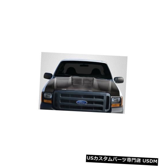 ボンネット 99-07フォードスーパーデューティGT500 V2カーボンファイバークリエーションズボディキット-フード!!! 115327 99-07 Ford Super Duty GT500 V2 Carbon Fiber Creations Body Kit- Hood!!! 115327 【並行輸入品】