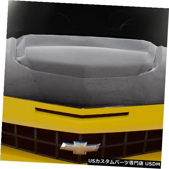 ボンネット 10-15シボレーカマロZL1バージョン2カーボンファイバークリエーションズボディキット-フード!!! 114067 10-15 Chevy Camaro ZL1 Version 2 Carbon Fiber Creations Body Kit- Hood!!! 114067 【並行輸入品】 297,149円