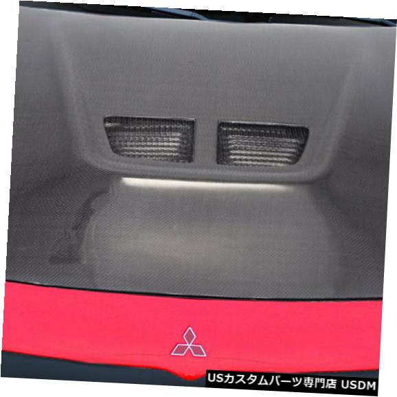 ボンネット 91-93三菱3000GT EVOカーボンファイバークリエーションズボディキット-フード!!! 114973 91-93 Mitsubishi 3000GT EVO Carbon Fiber Creations Body Kit- Hood!!! 114973 【並行輸入品】