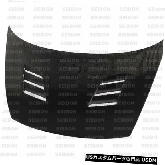 ボンネット 06-11ホンダシビック4dr TMセイボンカーボンファイバーボディキット-フード!!! HD0607HDCV4D-T M 06-11 Honda Civic 4dr TM Seibon Carbon Fiber Body Kit- Hood!!! HD0607HDCV4D-TM 【並行輸入品】