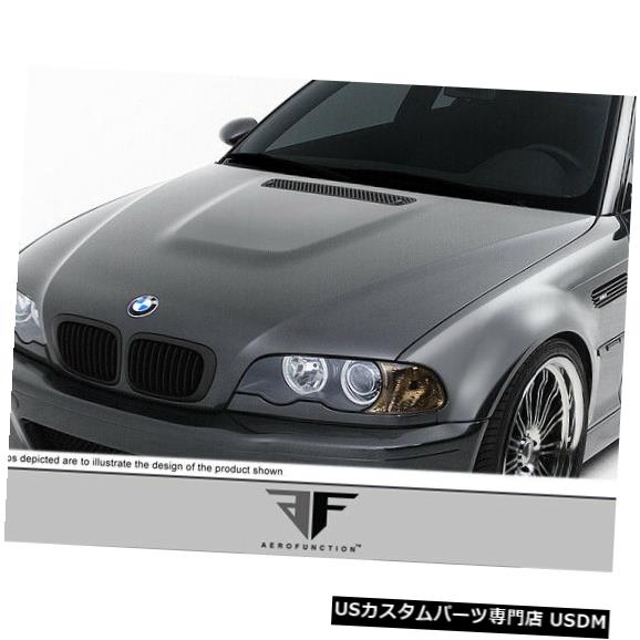 ボンネット 01-06 BMW M3コンバーチブルAF-1エアロファンクション（GFK）ボディキット-フード!!! 107892 01-06 BMW M3 Convertible AF-1 Aero Function (GFK) Body Kit- Hood!!! 107892 【並行輸入品】