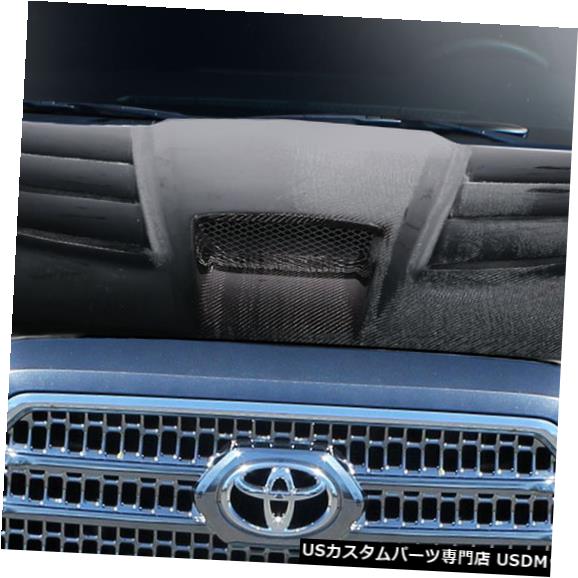 ボンネット 12-15トヨタタコマバイパールックカーボンファイバークリエーションズボディキット-フード!!! 113720 12-15 Toyota Tacoma Viper Look Carbon Fiber Creations Body Kit- Hood!!! 113720 【並行輸入品】