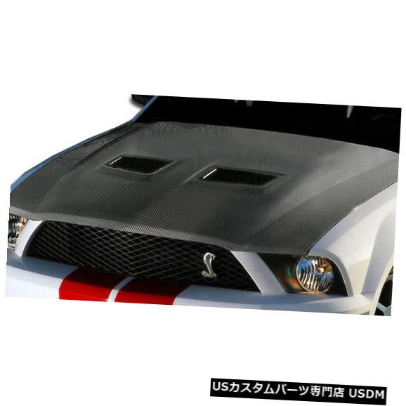 ボンネット 05-09フォードマスタングコブラOEMカーボンファイバークリエーションボディキット-フード!!! 104999 05-09 Ford Mustang Cobra OEM Carbon Fiber Creations Body Kit- Hood!!! 104999 【並行輸入品】