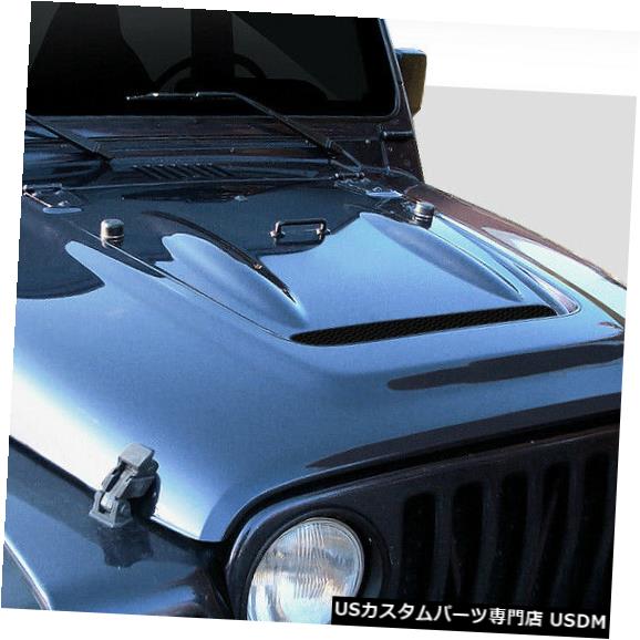 ボンネット 97-06ジープラングラーw /ハイライン熱低減Duraflexボディキット-フード!!! 108805 97-06 Jeep Wrangler w/ Highline Heat Reduction Duraflex Body Kit- Hood!!! 108805 【並行輸入品】