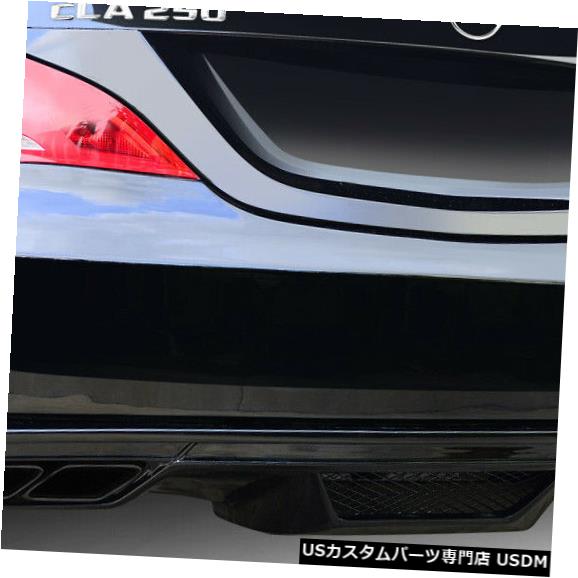 Rear Wide Body Kit Bumper 14-15メルセデスCLAブラックシリーズルックDuraflexリアワイドボディキットバンパー112013 14-15 Mercedes CLA Black Series Look Duraflex Rear Wide Body Kit Bumper 112013 【並行輸入品】