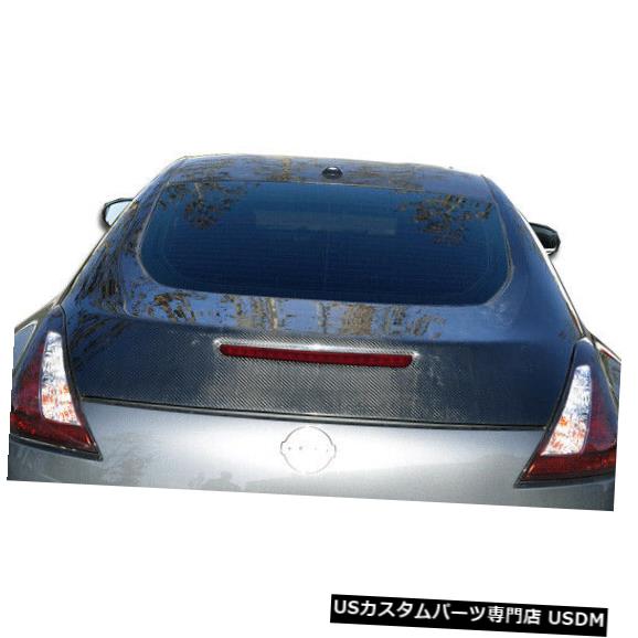 Trunk 09-18日産370Z OEMカーボンファイバークリエーションボディキットトランク/ハットに適合 h !!! 105853 09-18 Fits Nissan 370Z OEM Carbon Fiber Creations Body Kit-Trunk/Hatch!!! 105853 【並行輸入品】