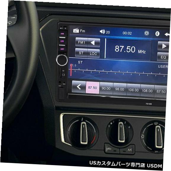 In-Dash 7インチダッシュLCD HDタッチスクリーンカーステレオラジオMP5プレーヤーAUX QP 7'' In Dash LCD HD Touch Screen Car Stereo Radio MP5 Player AUX QP 【並行輸入品】