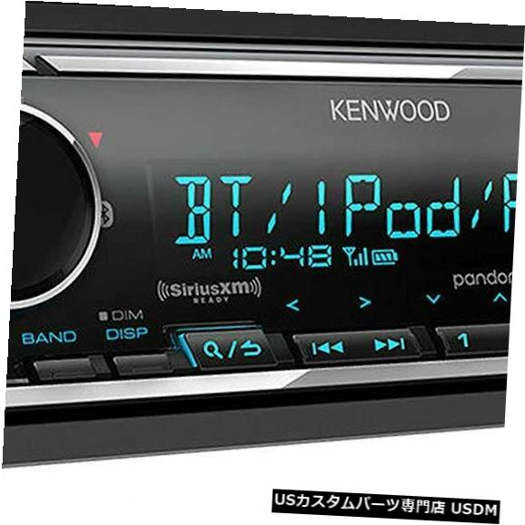 In-Dash Kenwood Kmm-Bt325UシングルDin Bluetooth Siriusxm対応インダッシュデジタルメディアカー Kenwood Kmm-Bt325U Single Din Bluetooth Siriusxm Ready In-Dash Digital Media Car 【並行輸入品】