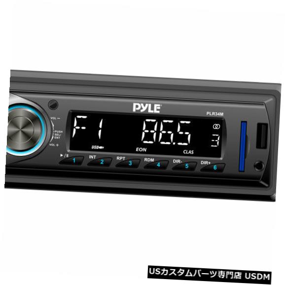 In-Dash Pyle PLR34M 240W車内ダッシュボードFM / USB / SDステレオレシーバーW / Aux-In iPod / MP3 Pyle PLR34M 240W Car In-Dash FM/USB/SD Stereo Receiver W/Aux-In for iPod/MP3 【並行輸入品】