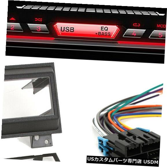 In-Dash 1994-1997 GMC S-15ソノマ用JVC CDプレーヤーインダッシュレシーバー3バンドEq + Remote JVC CD Player In-Dash Receiver 3-Band Eq+Remote For 1994-1997 GMC S-15 Sonoma 【並行輸入品】