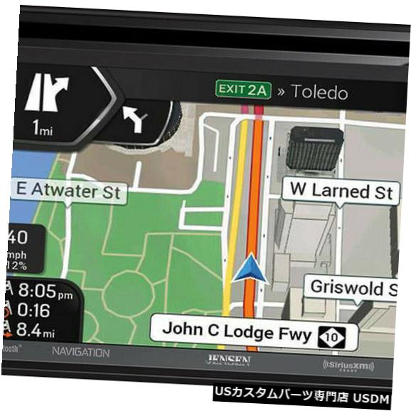 In-Dash Jensen VX7528 2-Din Bluetooth 6.2 \