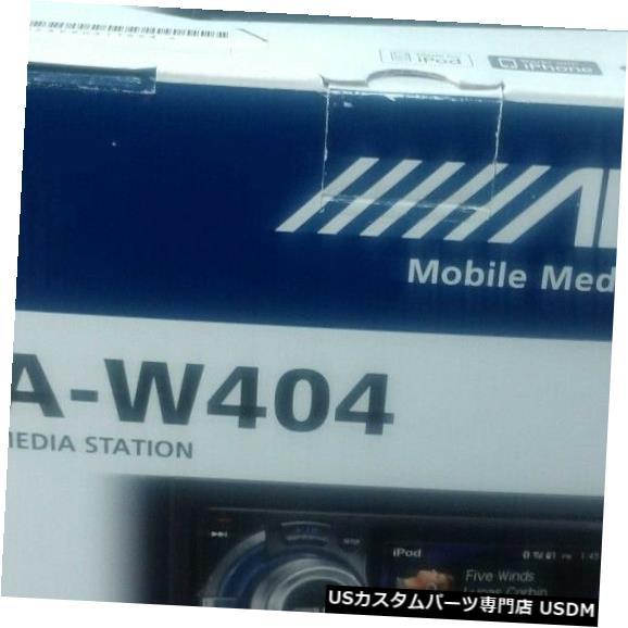 In-Dash Alpine iXA-W404 CDプレーヤー/ USB In Dash Receiver Alpine iXA-W404 CD Player/USB In Dash Receiver 【並行輸入品】|カスタムパーツ WORLD倉庫