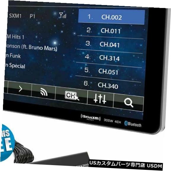 In-Dash Soundstream VR-1032XBダブルDIN SiriusXM Bluetoothインダッシュカーステレオレシーバー Soundstream VR-1032XB Double DIN SiriusXM Bluetooth In-Dash Car Stereo Receiver 【並行輸入品】｜カスタムパーツ WORLD倉庫