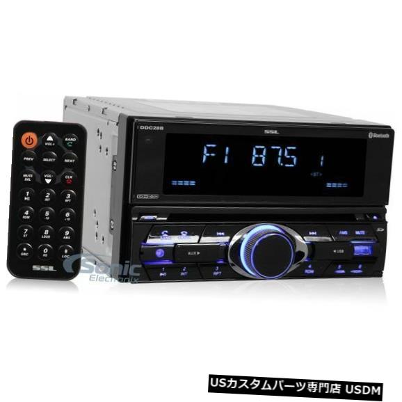 【楽天市場】InDash SOUNDSTORM DDC28BダブルDIN Bluetooth MP3 / CD / AM / FMイン