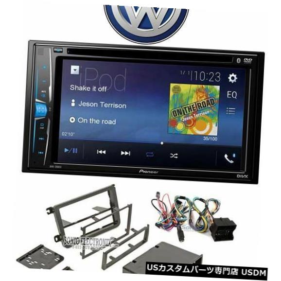 In-Dash パイオニアAVH-200EX 6.2 "2016フォルクスワーゲンビートル用ダッシュ内Bluetoothレシーバー Pioneer AVH-200EX 6.2" In-Dash Bluetooth Receiver For 2016 Volkswagen Beetle 【並行輸入品】｜カスタムパーツ WORLD倉庫