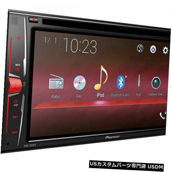 In-Dash 1998-2001フォルクスワーゲンゴルフ用パイオニアAVH-210EXインダッシュBluetoothレシーバー Pioneer AVH-210EX In-Dash Bluetooth Receiver For 1998-2001 Volkswagen Golf 【並行輸入品】