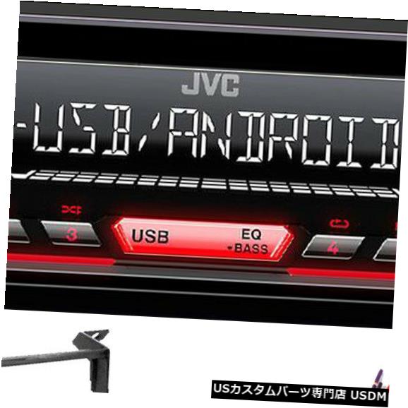 In-Dash 2002- 2005年ホンダシビックSiのJVC CDプレーヤーインダッシュレシーバー3バンドEq +リモート JVC CD Player In-Dash Receiver 3-Band Eq+Remote For 2002-2005 Honda Civic Si 【並行輸入品】