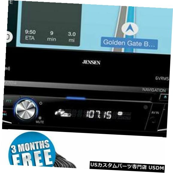 In-Dash Jensen VX7014 1 DIN Bluetooth In-Dash Mediaカーステレオレシーバー+ SiriusXMチューナー Jensen VX7014 1 DIN Bluetooth In-Dash Media Car Stereo Receiver + SiriusXM Tuner 【並行輸入品】
