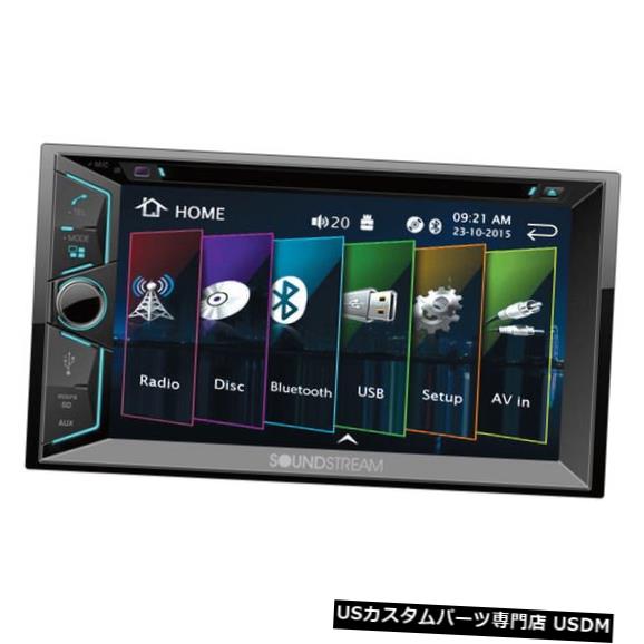 史上最も激安 その他 In Dash 新しいサウンドストリームvr 624b Receiver Stereo Car Dvd Cd Am Fm In Dash Bluetooth Din 2 Vr 624b Soundstream New Fmカーステレオレシーバー Am Cd Bluetoothインダッシュdvd Din 2 Harshitfoundation In