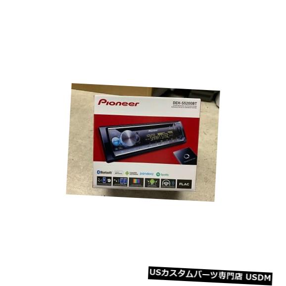 In-Dash パイオニアDEH-S5200BTシングルDIN CDインダッシュレシーバー3 RCA MIXTRAX Bluetooth NEW Pioneer DEH-S5200BT Single DIN CD In-Dash Receiver 3 RCA MIXTRAX Bluetooth NEW 【並行輸入品】