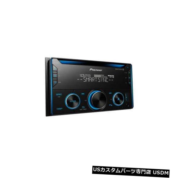 In-Dash パイオニアFH-S520BT 2 DINカーインダッシュCD MP3 Bluetoothレシーバー（スマート同期アプリ付き） Pioneer FH-S520BT 2-DIN Car In-Dash CD MP3 Bluetooth Receiver w/ Smart Sync App 【並行輸入品】