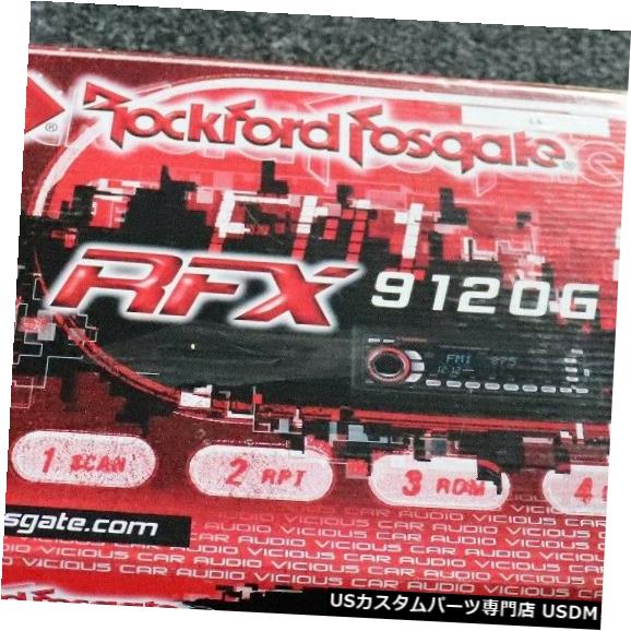 バーゲンで その他 In Dash Receiver Dash In Player Cd Rfx 91g Fosgate Rockford Cdプレーヤー Rfx 91g Fosgate ダッシュレシーバーのrockford