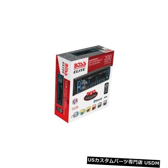 In-Dash Boss Audio Elite 550B 1-DIN Car Stereo In-Dash CD MP3 Receiver w / Bluetooth Boss Audio Elite 550B 1-DIN Car Stereo In-Dash CD MP3 Receiver w/ Bluetooth 【並行輸入品】