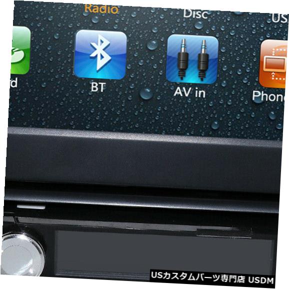 In-Dash シングル1Din車DVDプレーヤー7 \