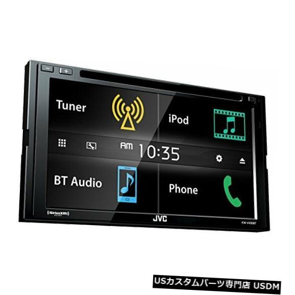 In-Dash JVC KWV430BT 6.8 "ダブルDIN BluetoothインダッシュDVD / CD / AM / FMインダッシュカーステレオ JVC KWV430BT 6.8" Double DIN Bluetooth In-Dash DVD/CD/AM/FM In-Dash Car Stereo 【並行輸入品】｜カスタムパーツ WORLD倉庫