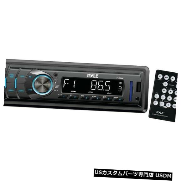 In-Dash Pyle PLR34M In-Dash MP3 USD SD AUXカーレシーバーステレオAM FMラジオレシーバー Pyle PLR34M In-Dash MP3 USD SD AUX Car Receiver Stereo AM FM Radio Receiver 【並行輸入品】｜カスタムパーツ WORLD倉庫