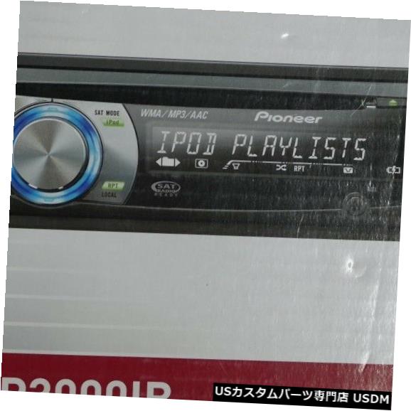 In-Dash パイオニアDEH-P3000IB CDプレーヤーIn Dash Receiver / NEW Pioneer DEH-P3000IB CD Player In Dash Receiver / NEW 【並行輸入品】｜カスタムパーツ WORLD倉庫