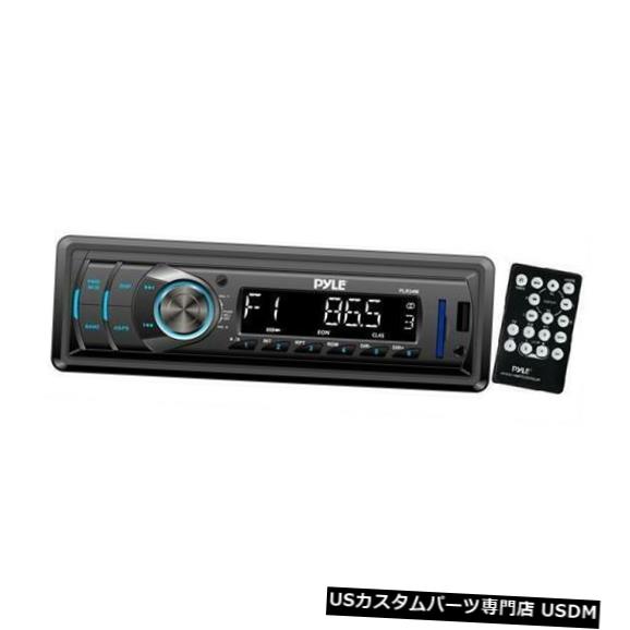 In-Dash New Pyle PLR34M In Dash AM FM Car Receiver With MP3 Playback & USB SD Aux Inputs 【並行輸入品】