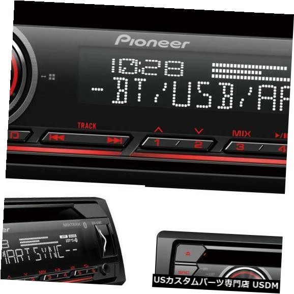 In-Dash Bluetooth、シングルDin、インダッシュ搭載のPioneer Deh-S31Bt Cdレシーバー Pioneer Deh-S31Bt Cd Receiver With Bluetooth, Single Din, In-Dash 【並行輸入品】