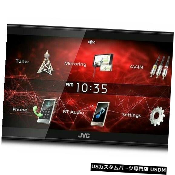 In-Dash JVC-KW-M150BT-ダッシュ2 DIN AVデジタルメディアレシーバーUSBおよびBluetooth JVC - KW-M150BT - in Dash 2-DIN AV Digital Media Receiver USB and Bluetooth 【並行輸入品】｜カスタムパーツ WORLD倉庫
