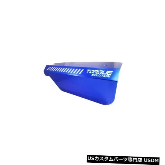 エンジンカバー トルクソリューションエンジンプーリーカバーブルーはスバルWRX 15 + / FXT 14+ FA20DITに適合 Torque Solution Engine Pulley Cover Blue Fits Subaru WRX 15+/FXT 14+ FA20DIT 【並行輸入品】