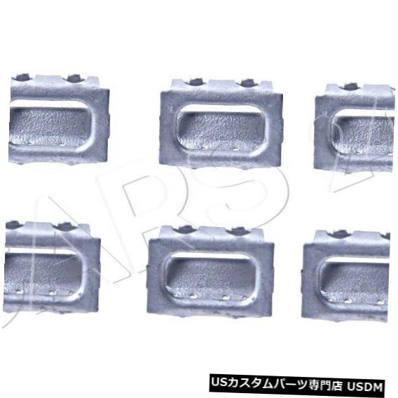 エンジンカバー 本物のポルシェカイエン2003-10エンジンコンパートメントカバープレートクランプ10個 Genuine Porsche Cayenne 2003-10 Engine Compartment Cover Plate Clamps 10 Pcs 【並行輸入品】