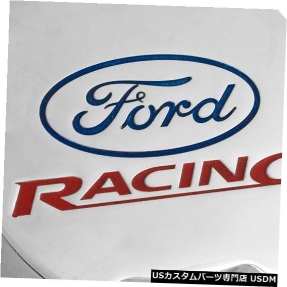 エンジンカバー 2005-2010 Mustang GT & Bullitt Ford Racing Engine Oil Fill Cap Cover Chrome 【並行輸入品】