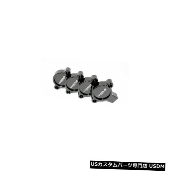 エンジンカバー トルクソリューションAVCSカムセンサーカバー（黒）WRX 2015 + / BRZ / FRS / FAエンジンに適合 Torque Solution AVCS Cam Sensor Covers (Black) Fits WRX 2015+/BRZ/FRS/FA Engine 【並行輸入品】