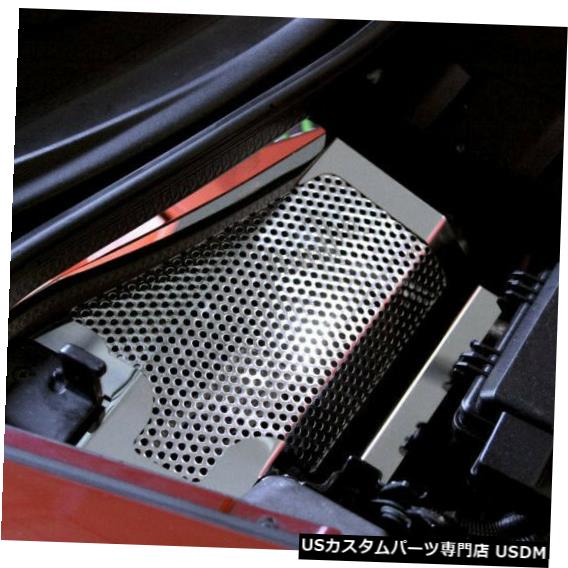 駆動系パーツ Corvette C6 08 13 C6コルベット研磨ステンレスベントエンジンバッテリーカバー 08 13 エンジンカバー Polished Cover Battery Engine Vented Steel Stainless 希少 黒入荷 Psicografici Com