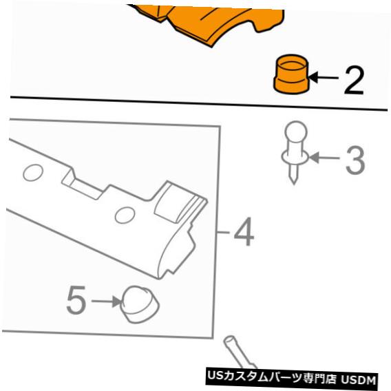エンジンカバー キャデラックGM OEM 06-11 DTSエンジン外観カバー-フロントカバー12585375 Cadillac GM OEM 06-11 DTS Engine Appearance Cover-Front Cover 12585375 【並行輸入品】